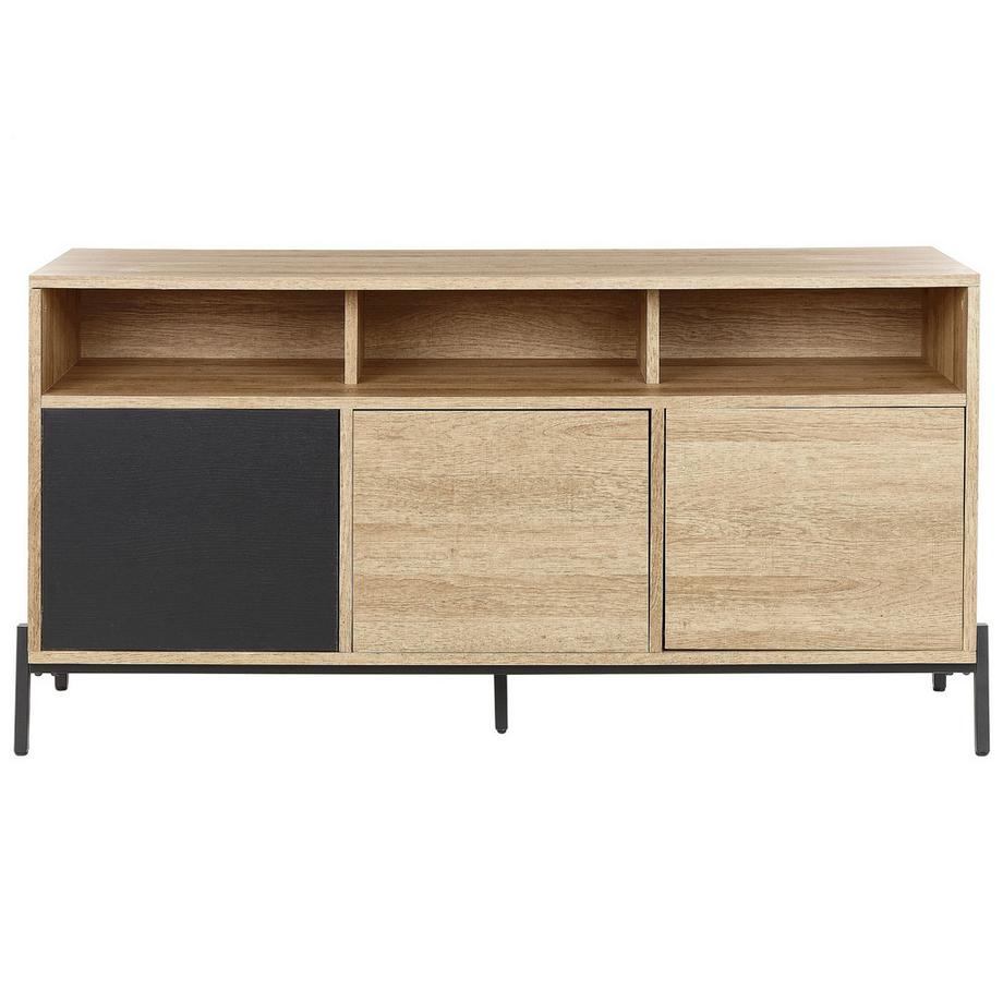 Beliani Schrank aus MDF-Platte Modern MOINES  