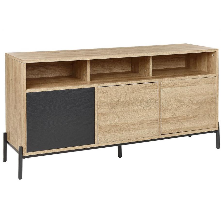Beliani Schrank aus MDF-Platte Modern MOINES  