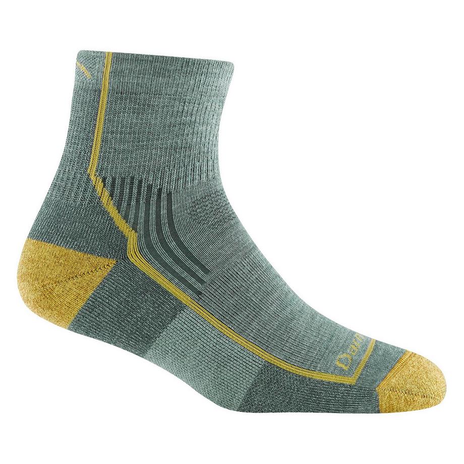 Darn Tough Chaussettes Femme Cheville Randonnée Mérinos Mi-Épaisses Sans Couture