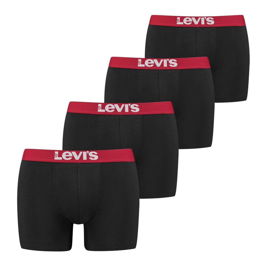 Boxer  Stretch-SOLID BASIC BOXER BRIEF ORG CO 4P ECOM