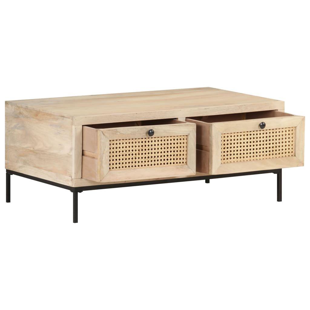 VidaXL Table basse bois  