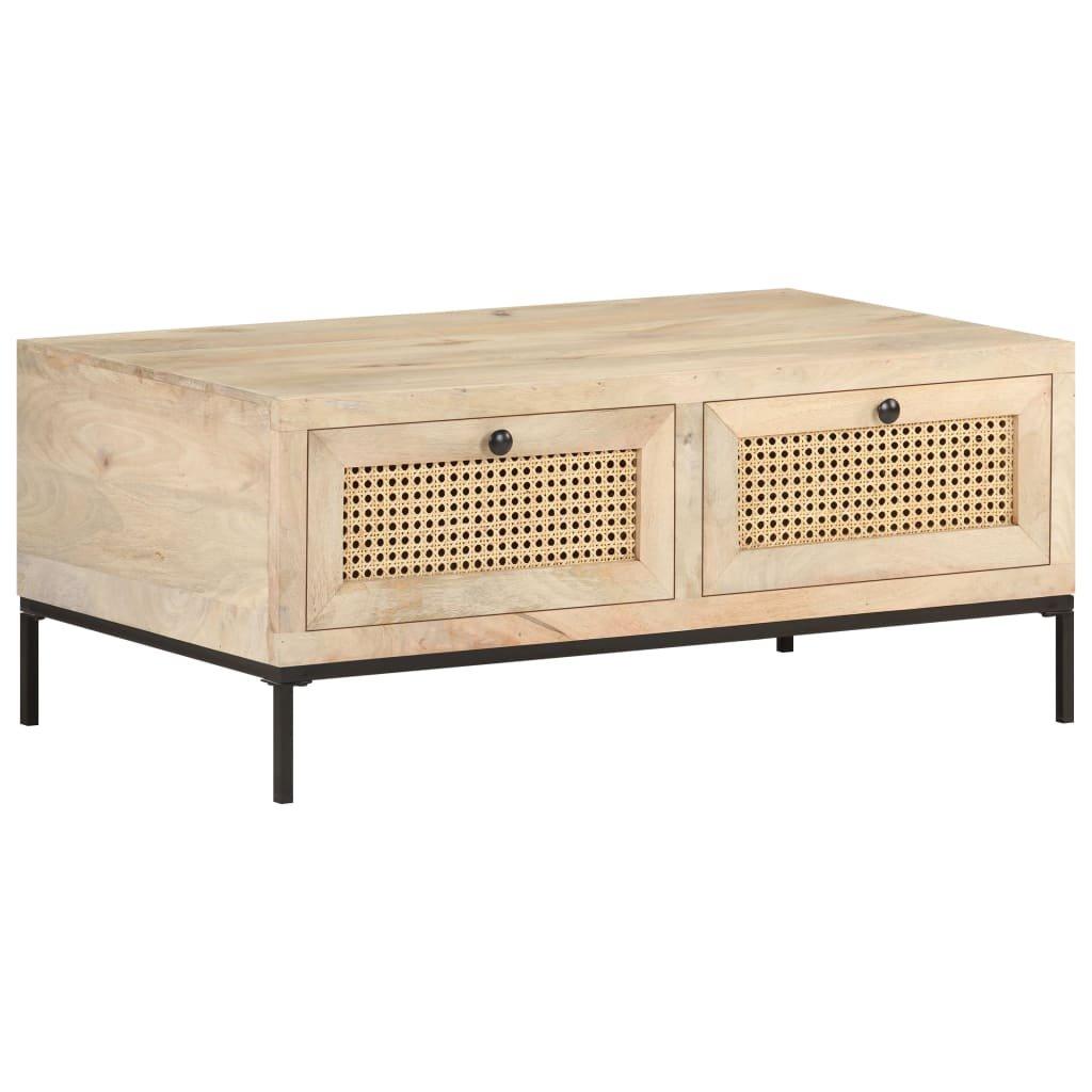 VidaXL Table basse bois  