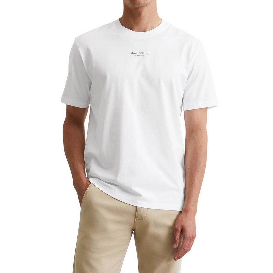Marc O'Polo T-shirt  Paquet de 2 Confortable à porter-Medium-Logo  