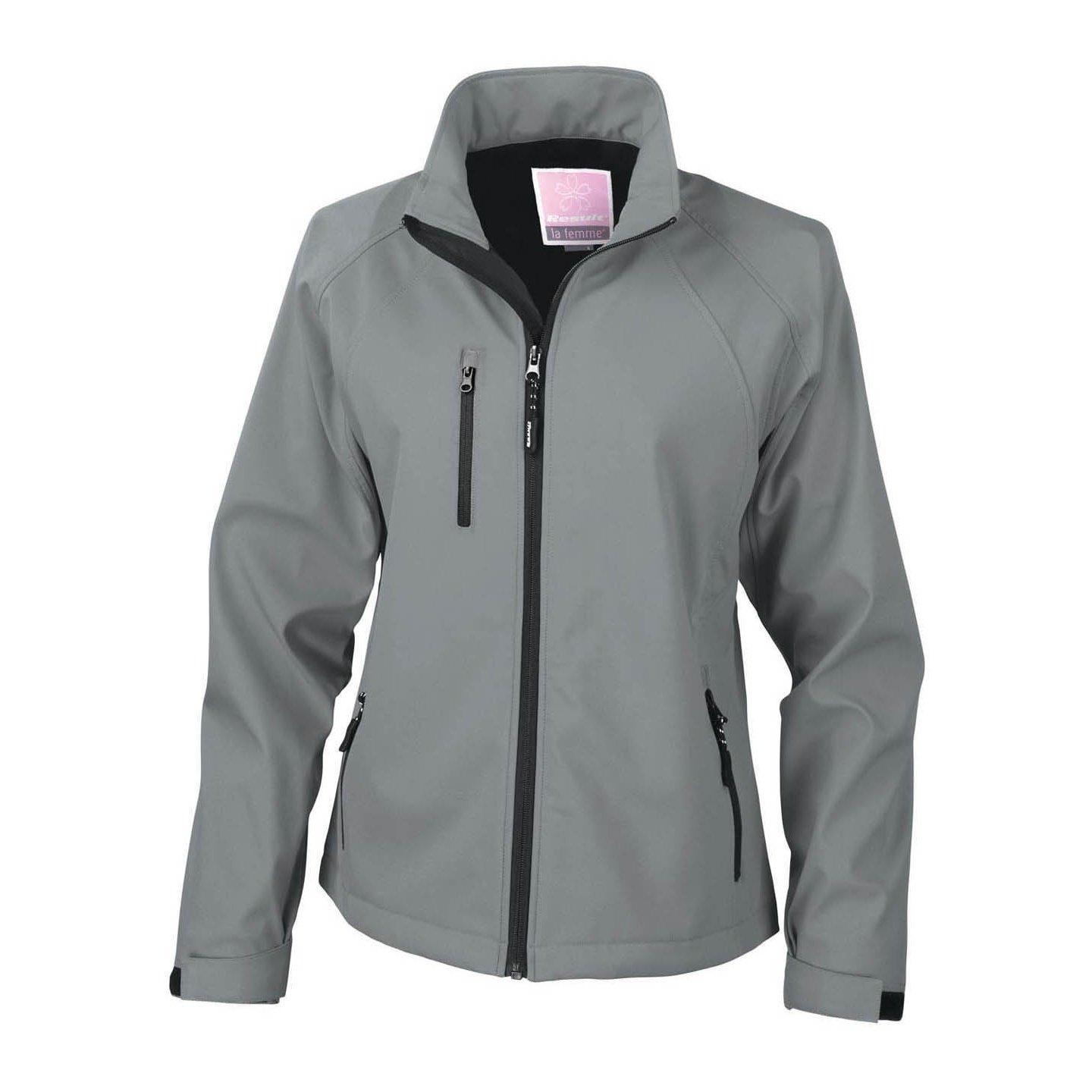 Result  La Femma® SoftshellJacke, 2lagig, atmungsaktiv, winddicht 