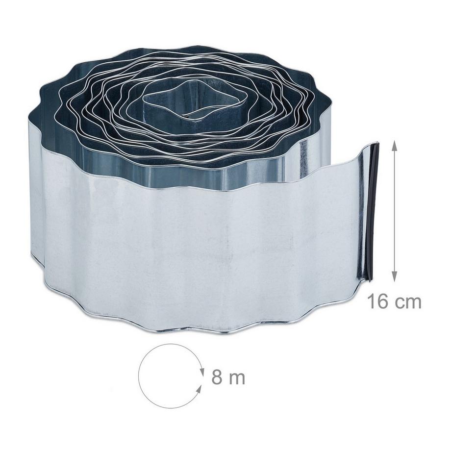 B2X  Metall Rasenkante 8 m 