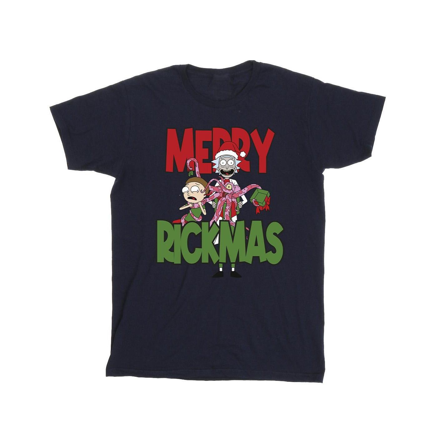 Rick And Morty  Merry Rickmas TShirt 