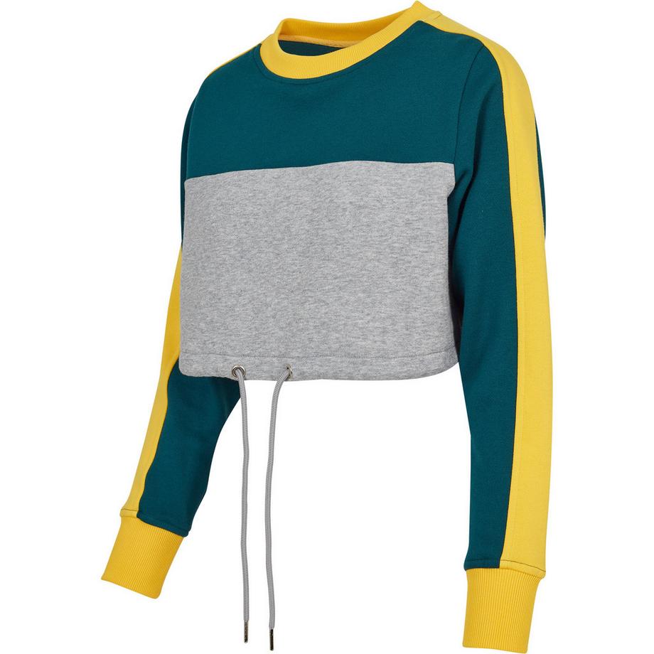 URBAN CLASSICS 3-Tone Stripe Crew T-Shirt  