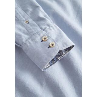Colours & Sons Camicia a maniche lunghe in twill spazzolato  