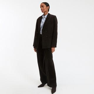 La Redoute Collections Langer Samt Zweireiher Blazer  