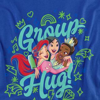 Disney PRINCESS Group Hug T-shirt Imprimé Manches Longues  