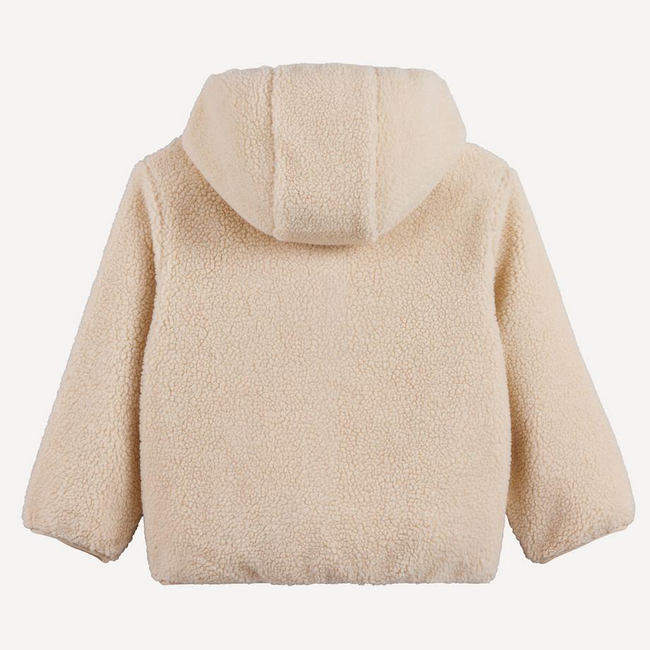 La Redoute Collections  Sherpa-Weste mit Kapuze 