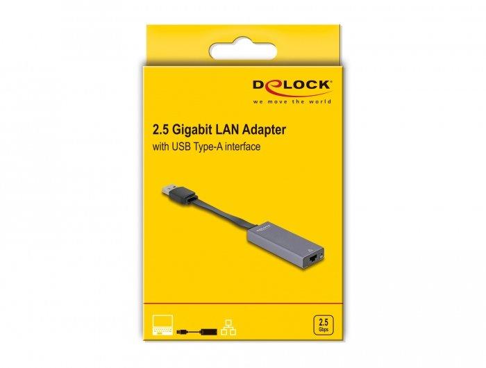 DeLock  DeLOCK 66247 adattatore per inversione del genere dei cavi RJ-45 USB A Grigio 