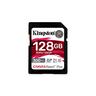 KINGSTON TECHNOLOGY  Kingston Technology 128GB Canvas React Plus SDXC UHS-II 300R/260W U3 V90 for Full HD/4K/8K 