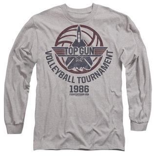 Top Gun Top Gun Volleyball Tournament 1986 T-Shirt Maniche Lunghe  