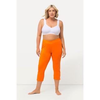 Ulla Popken  Caprihose, 7/8-Länge, Elastikbund orange 