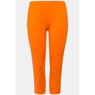 Ulla Popken  Caprihose, 7/8-Länge, Elastikbund orange 