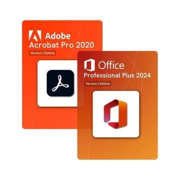 Bündel Office 2024 Pro + Adobe Reader Pro - Lizenzschlüssel zum Download - Schnelle Lieferung 77