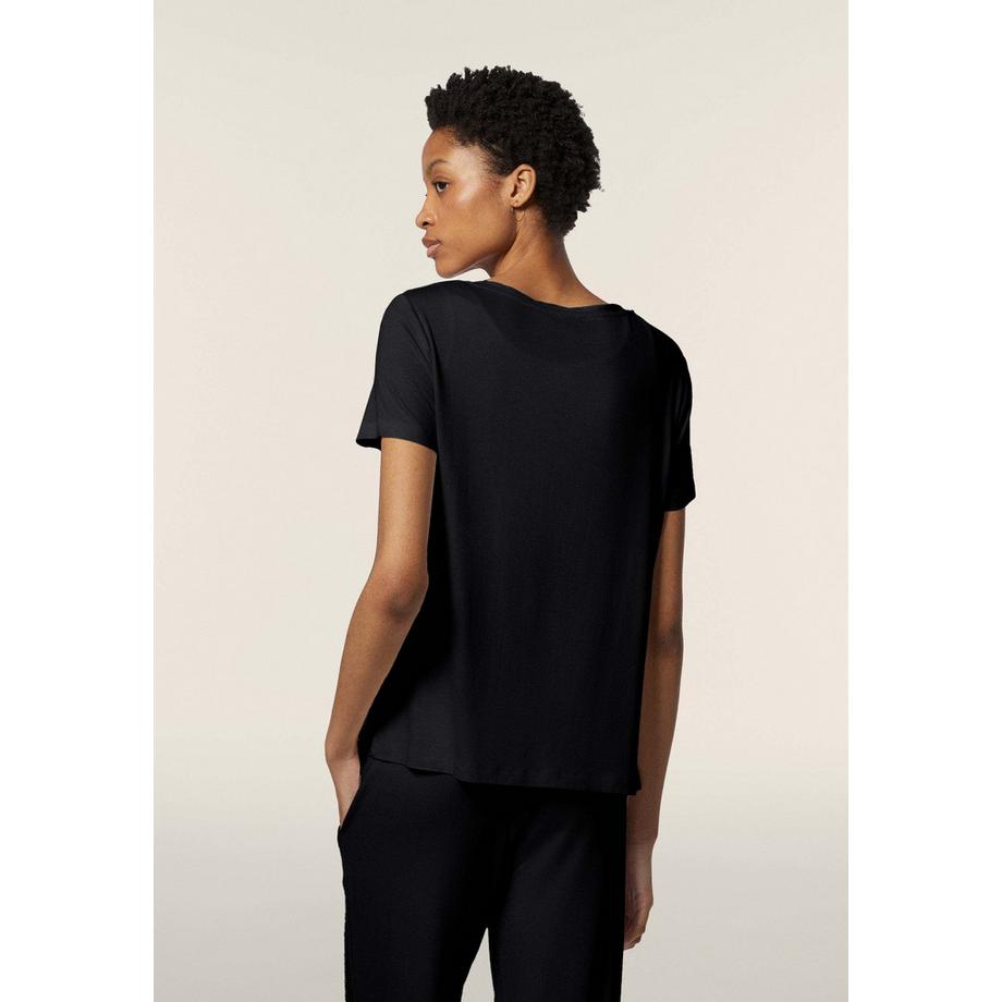 FREDDY T-Shirt Maniche Corte Logo Stampa Leopardata  