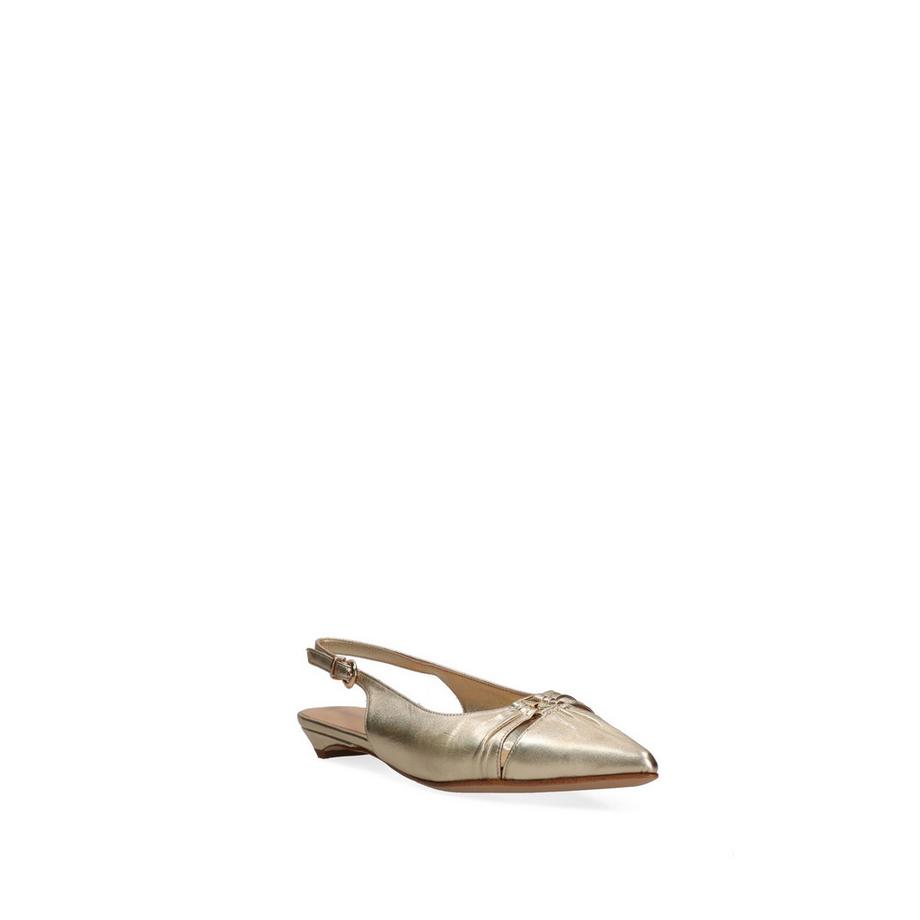 Marc Ellis Spitz zulaufender Slingback Absatzschuh  