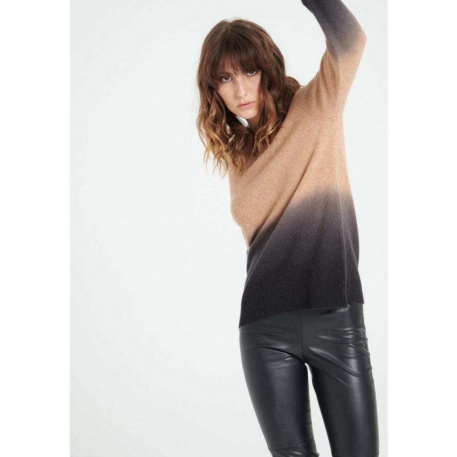 Studio Cashmere8 MIA 8 Pull col rond à motif tie & dye  