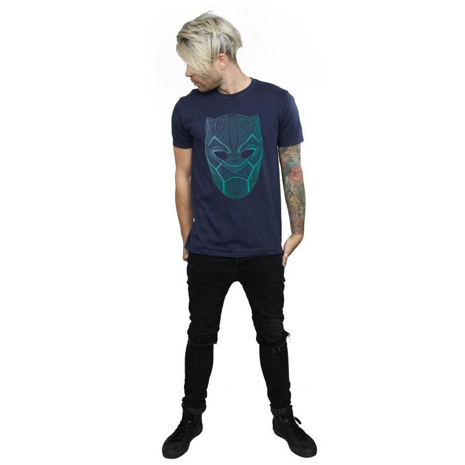 MARVEL Black Panther Masken T-Shirt  