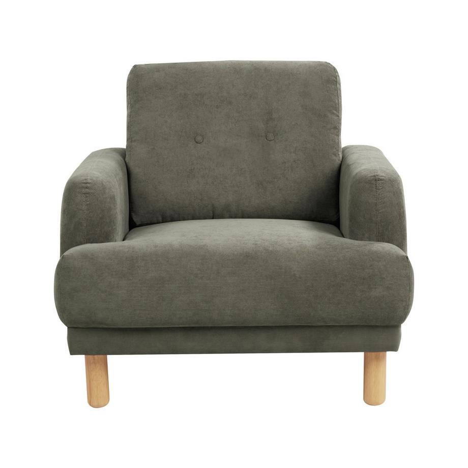 Beliani Sessel aus Cord Retro TUVE  