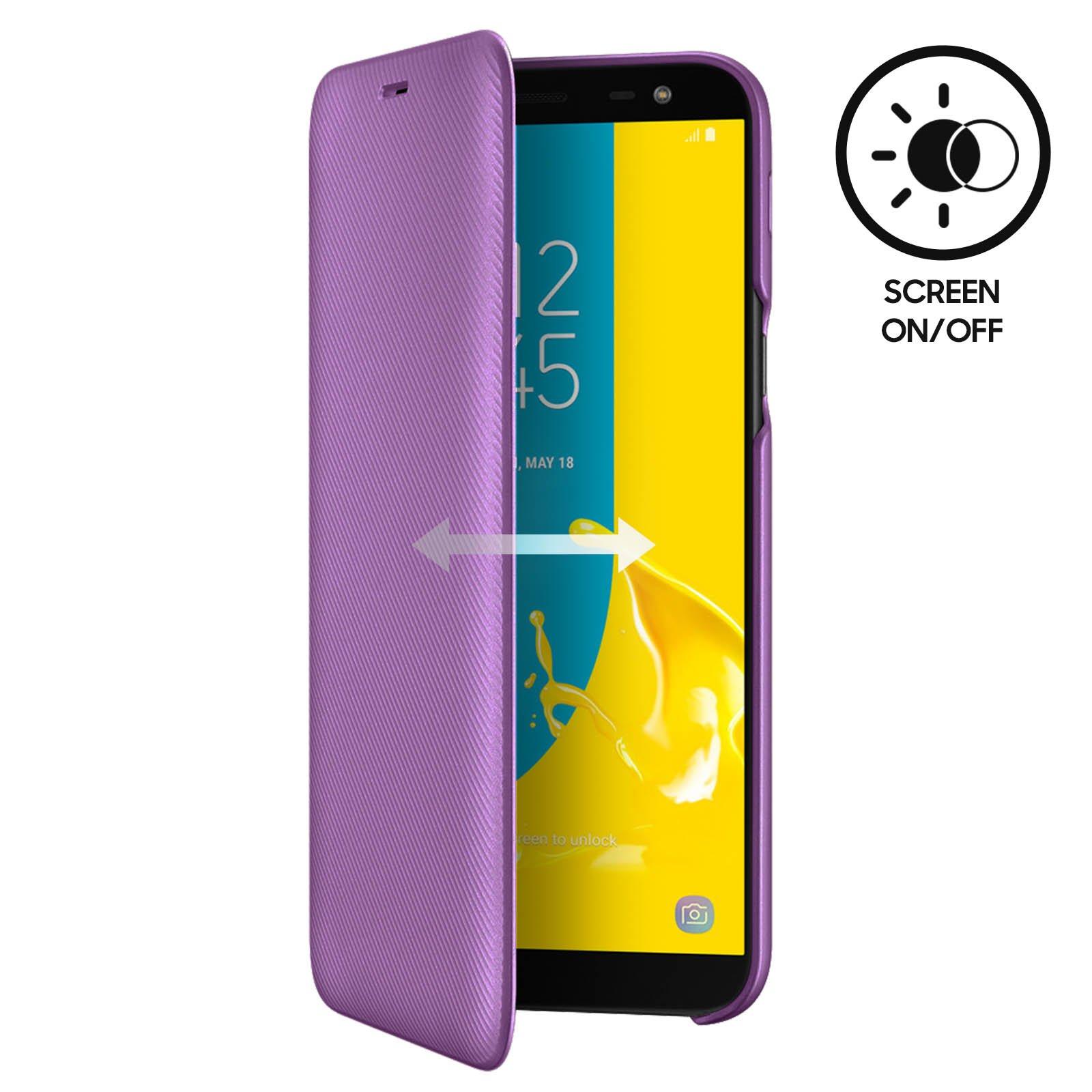 SAMSUNG  Etui d'origine Violet Galaxy J6 2018 