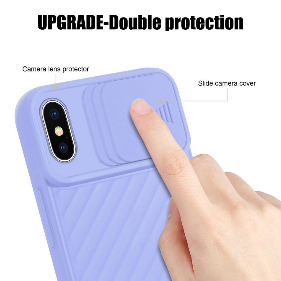 Cadorabo  Hülle für Apple iPhone X  XS TPU Silikon und Kameraschutz 