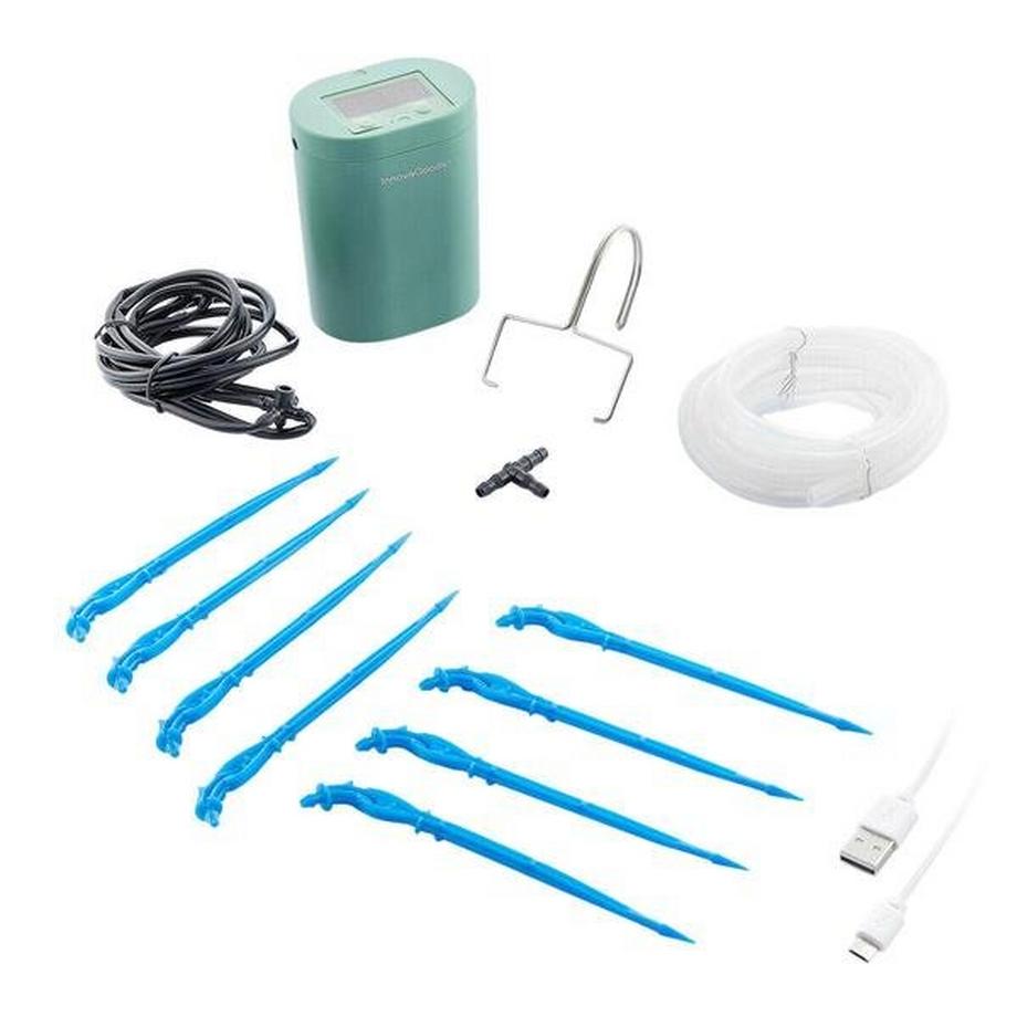 InnovaGoods  Sistema di irrigazione a goccia automatico per 8 piante in vaso 