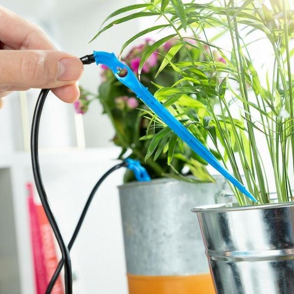 InnovaGoods  Système d'irrigation goutte à goutte automatique pour 8 plantes en pot 