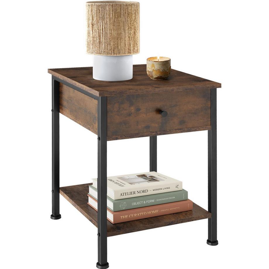 Tectake Table de chevet Bradford  