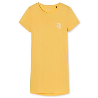 Schiesser Camicia da Notte Stampa Limone  