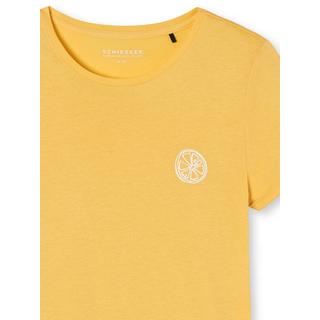 Schiesser Camicia da Notte Stampa Limone  