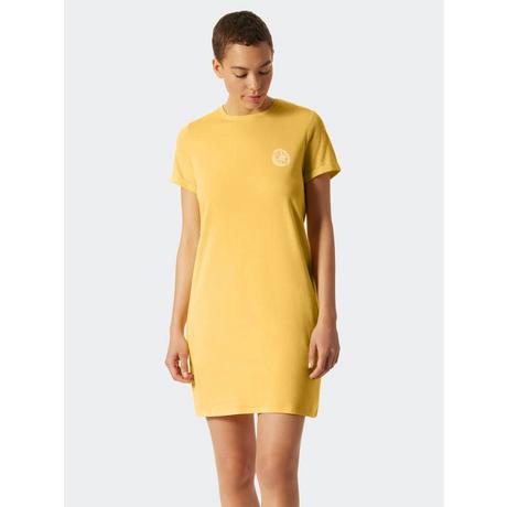 Schiesser Camicia da Notte Stampa Limone  