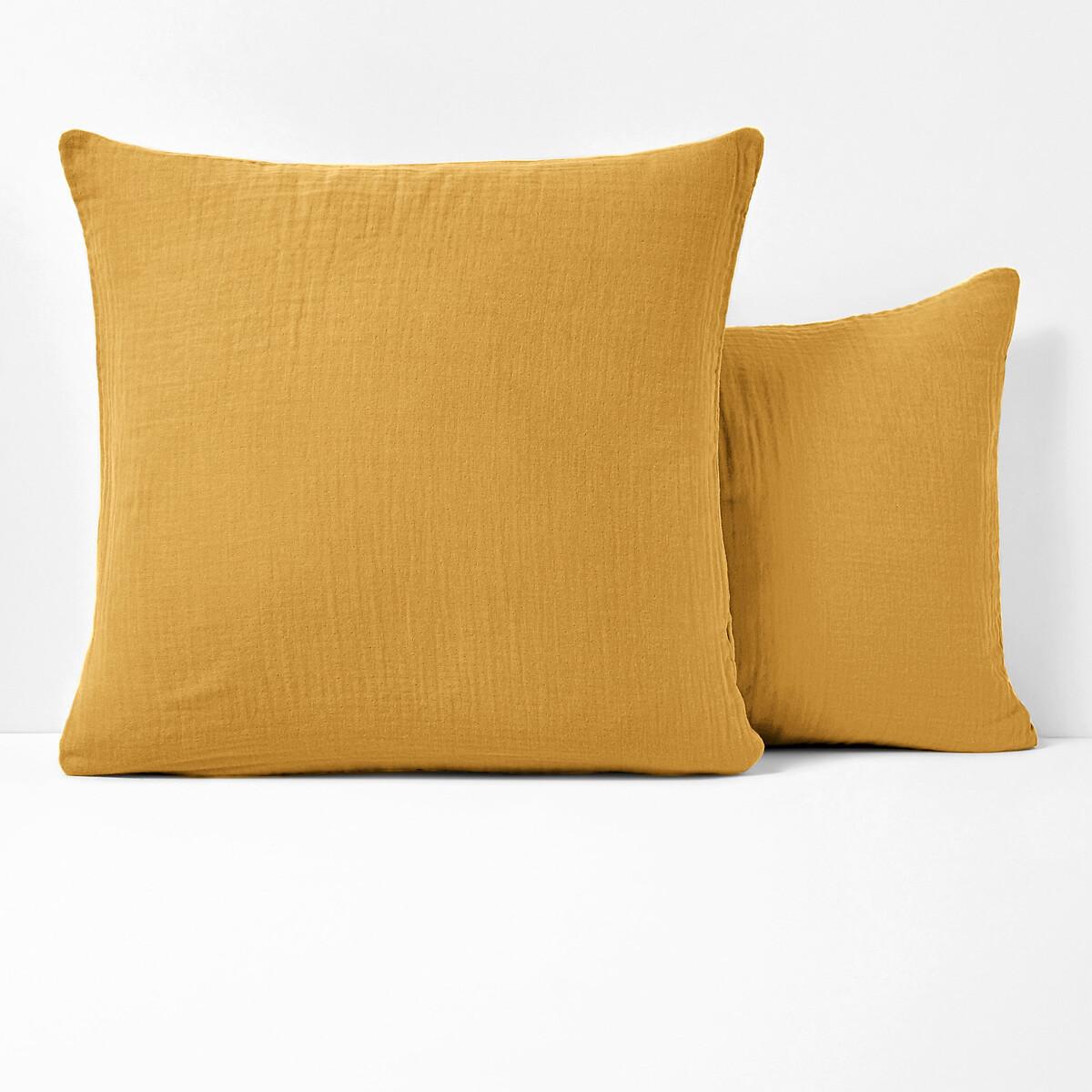 La Redoute Intérieurs Kumla Baumwoll-Musselin Kinder-Kopfkissenbezug  