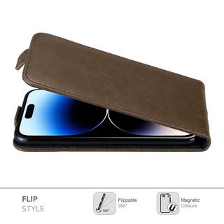 Cadorabo  Housse compatible avec Apple iPhone 14 PRO MAX - Coque de protection au design flip avec fermeture magnétique 