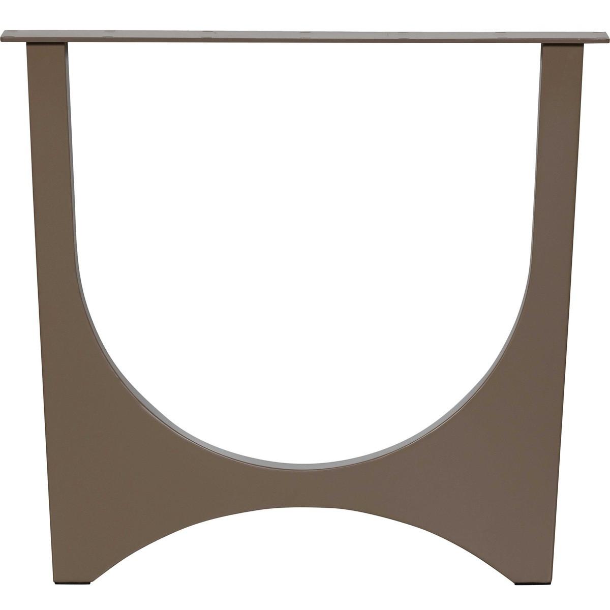 mutoni living Piètement de table Zaandam sable foncé  