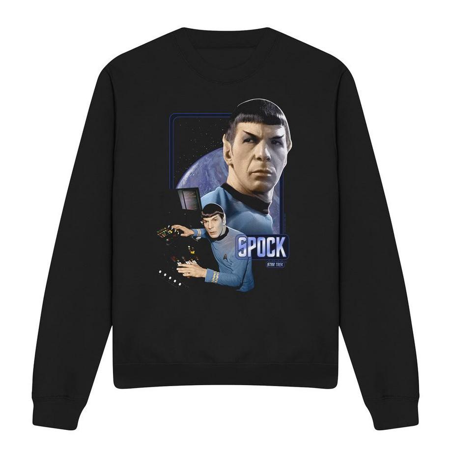 Star Trek Star Trek Spock Grafik Print Sweatshirt  