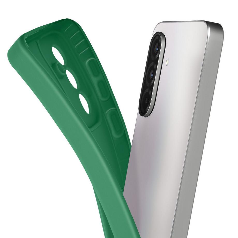 Avizar  Coque Samsung A36 Silicone Lisse Vert 
