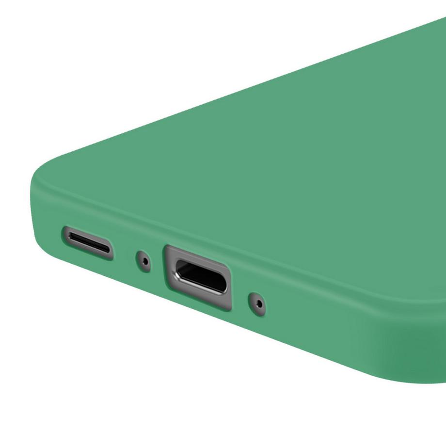 Avizar  Coque Samsung A36 Silicone Lisse Vert 