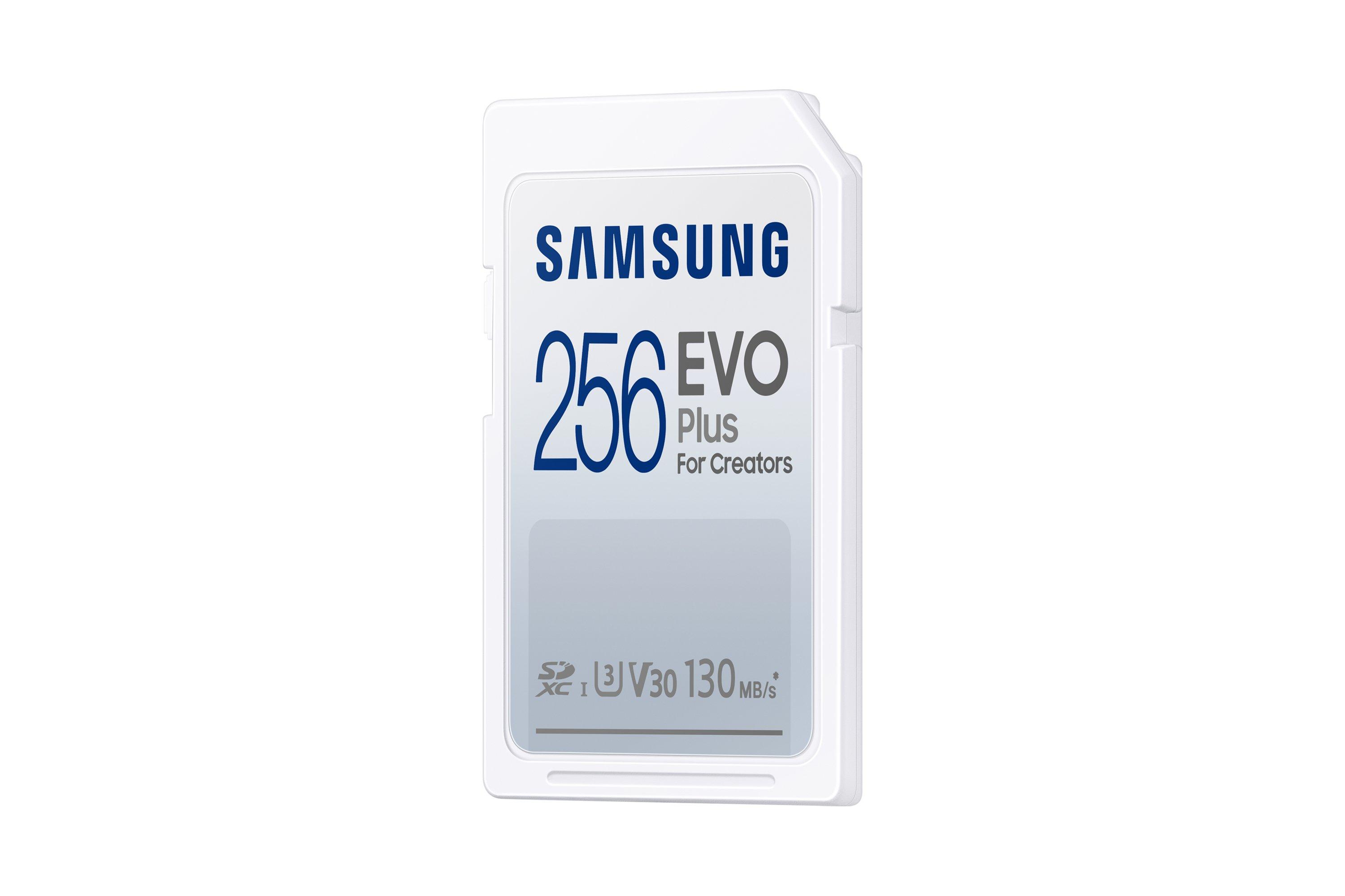 SAMSUNG  Evo+ SDXC 130MB/s 256GB V30 U3 