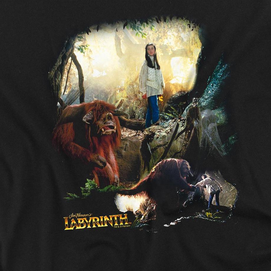 Labyrinth  Maglietta Sarah E Ludo 