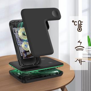 Avizar  Stazione di ricarica Qi per Apple 