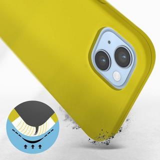 Avizar  Coque iPhone 14 Plus Soft Touch Jaune 