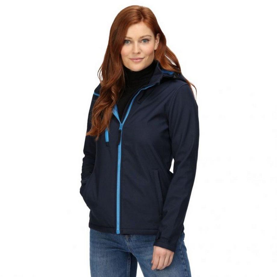 Regatta Giacca Softshell Venturer con Cappuccio  