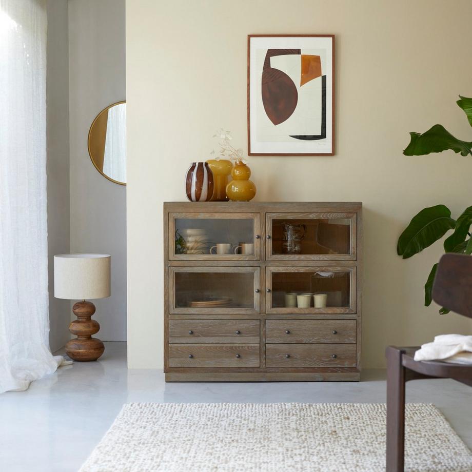 Tikamoon Sideboard aus Eiche 110 cm Pablo  