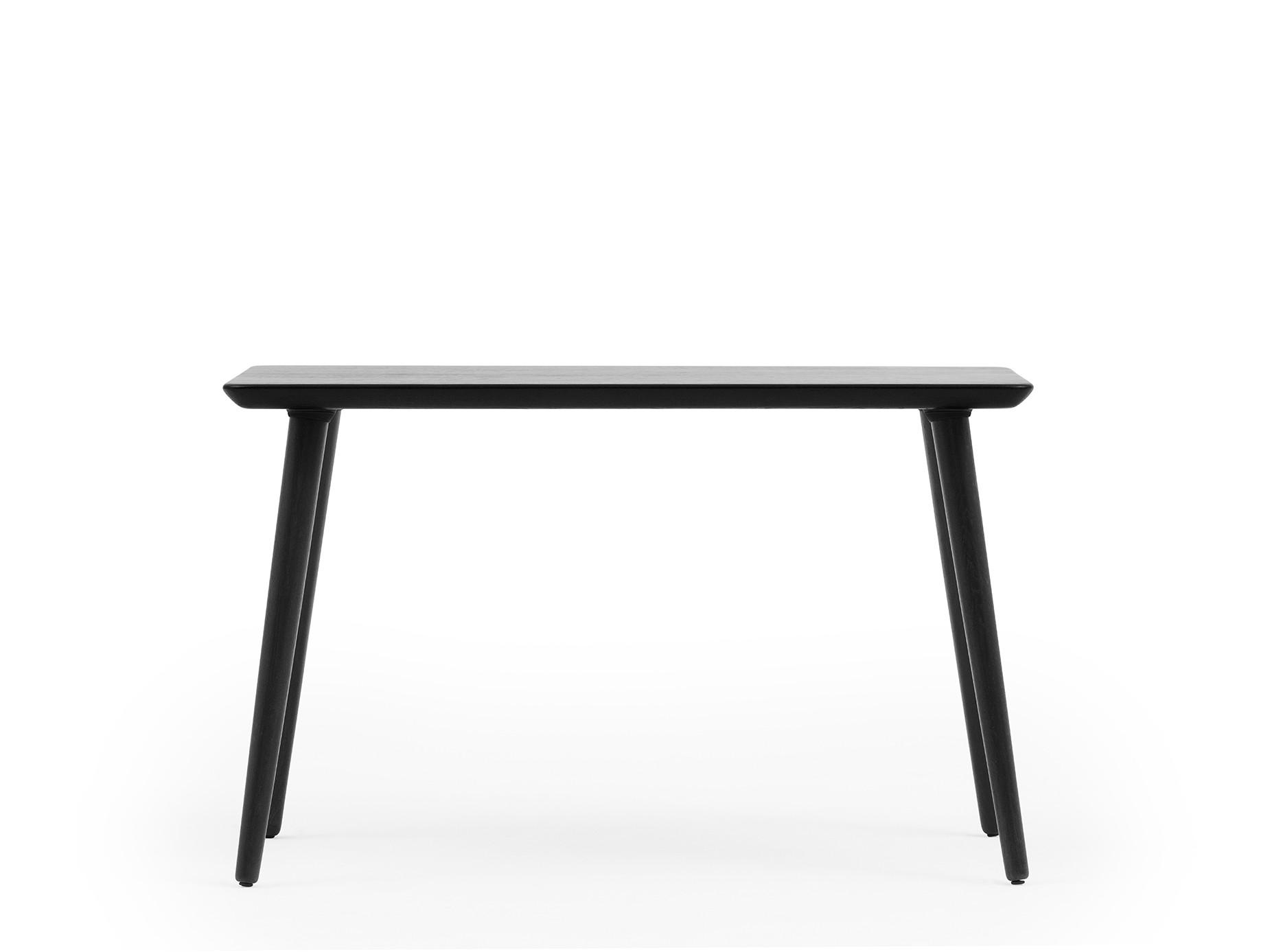 Oakywood Classic Desk - Scrivania classica in legno massiccio - Nero / 120x60  