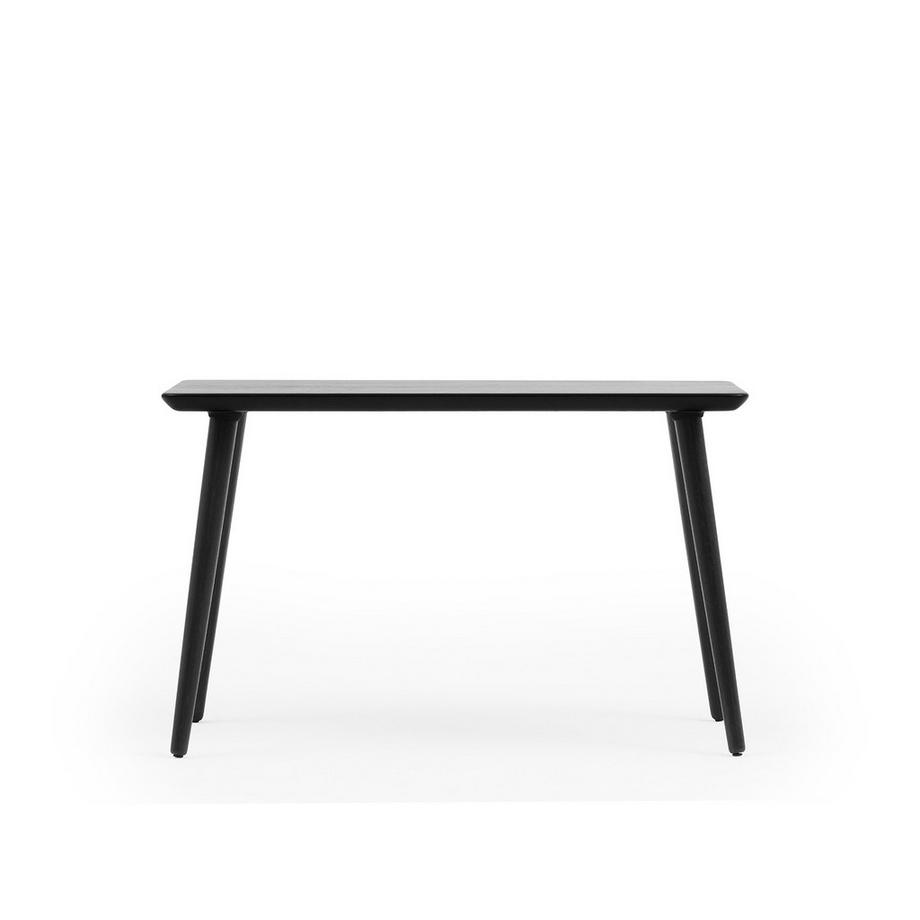 Oakywood Classic Desk - Klassischer Schreibtisch aus Massivholz - Schwarz / 120x60  