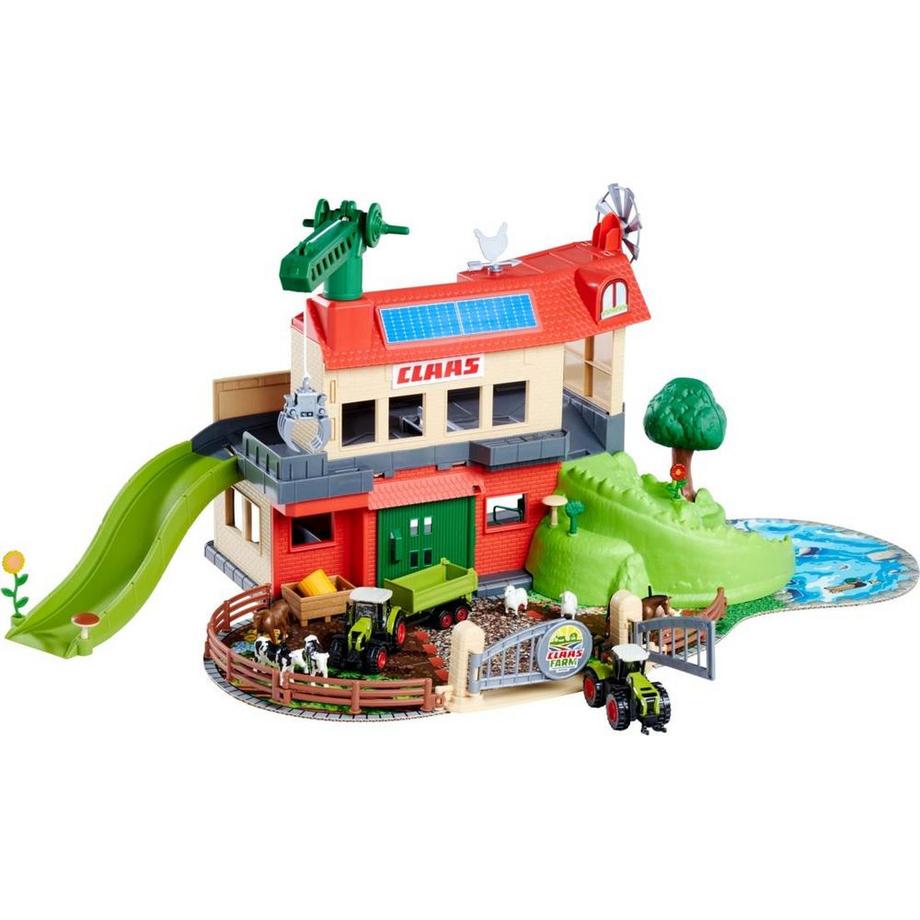 Majorette  Farmyard mit Fahrzeugen 