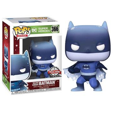 Personaggio POP Holiday DC Silent Knight Batman Esclusivo